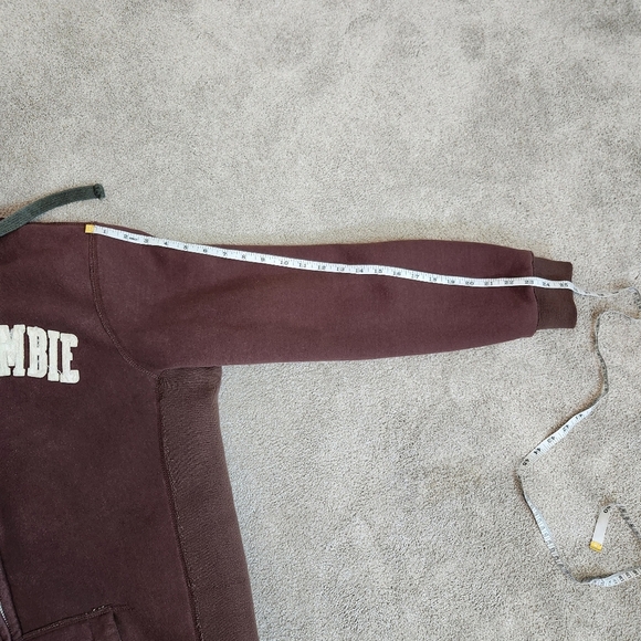 Abercrombie & Fitch Y2K Wolf Jaw Jacket Hoodie Hooded Sweatshirt FauxFur Sherpa - Picture 5 of 14